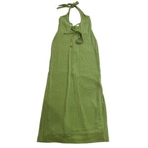 Rumer equinox Green midi Dress